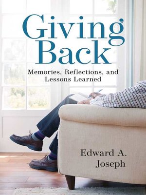 cover image of Giving Back: Memories, Reflections, and Lessons Learned